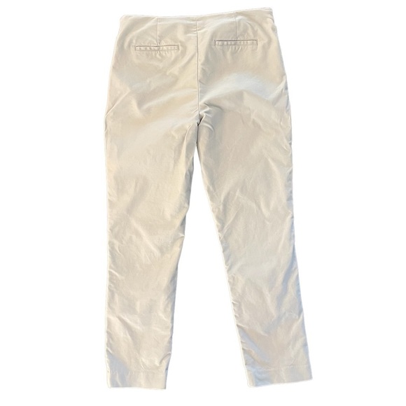 Nic + Zoe Wonderstretch Ankle Pants, Gray & Cream, Size 6 - Picture 5 of 8